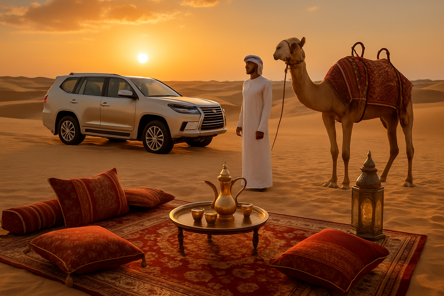 Luxurious desert safari adventure in Dubai